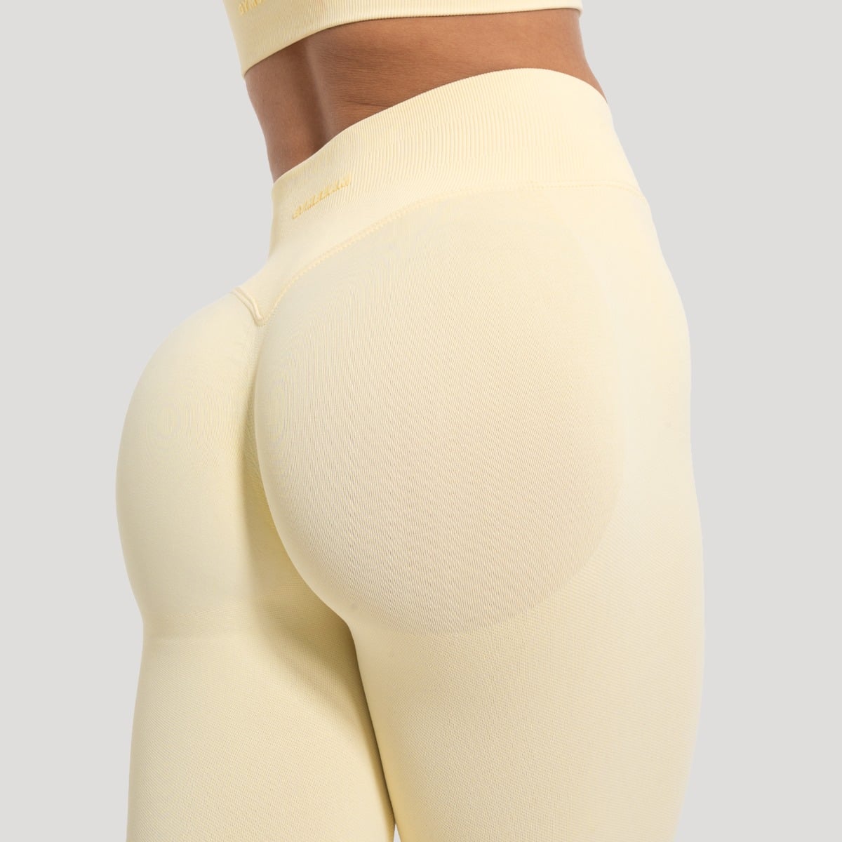 Colanți pentru femei Luma Butter Yellow - GymBeam