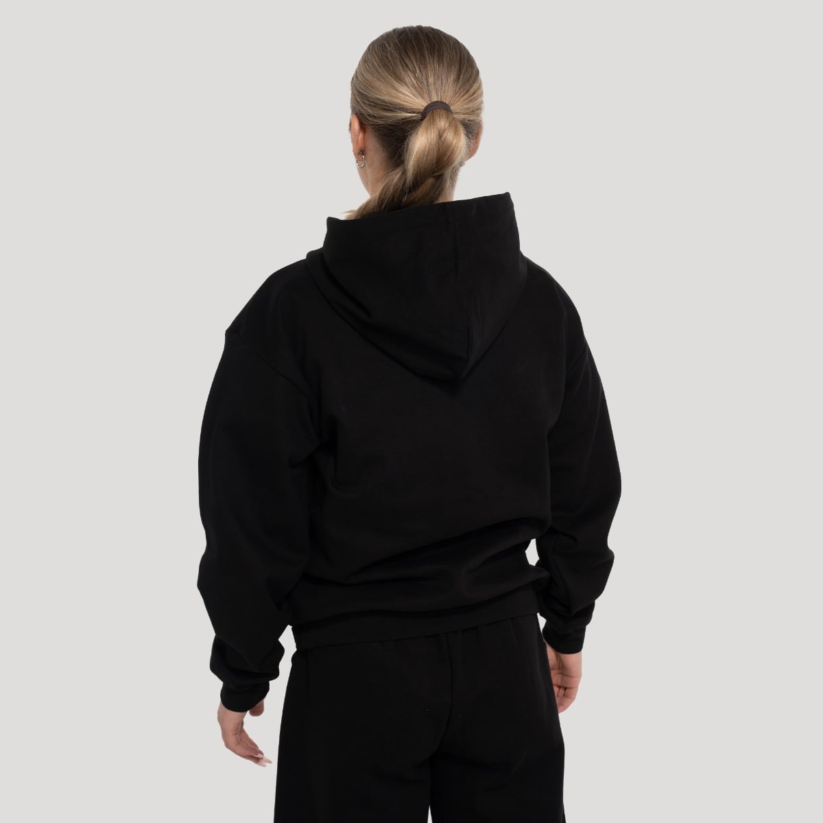 Hanorac pentru femei Thorn Black - GymBeam