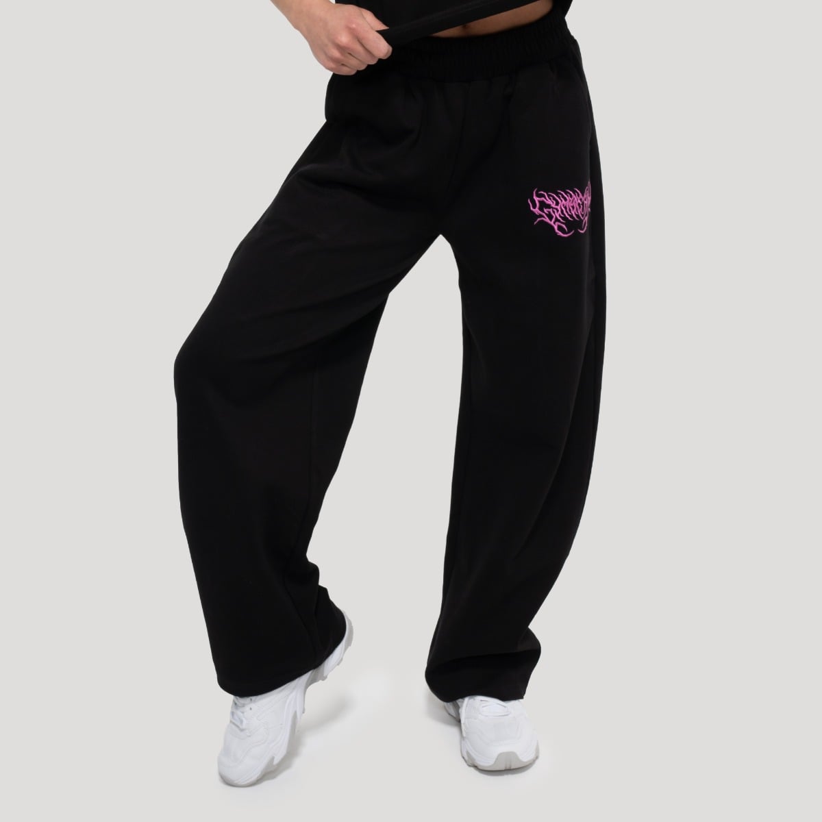 Pantaloni sport pentru femei Thorn Black - GymBeam
