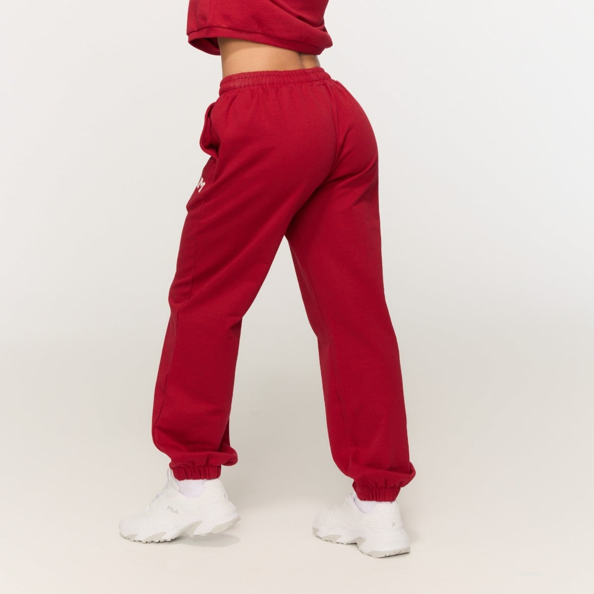 Pantaloni sport pentru femei Varsity Red - GymBeam
