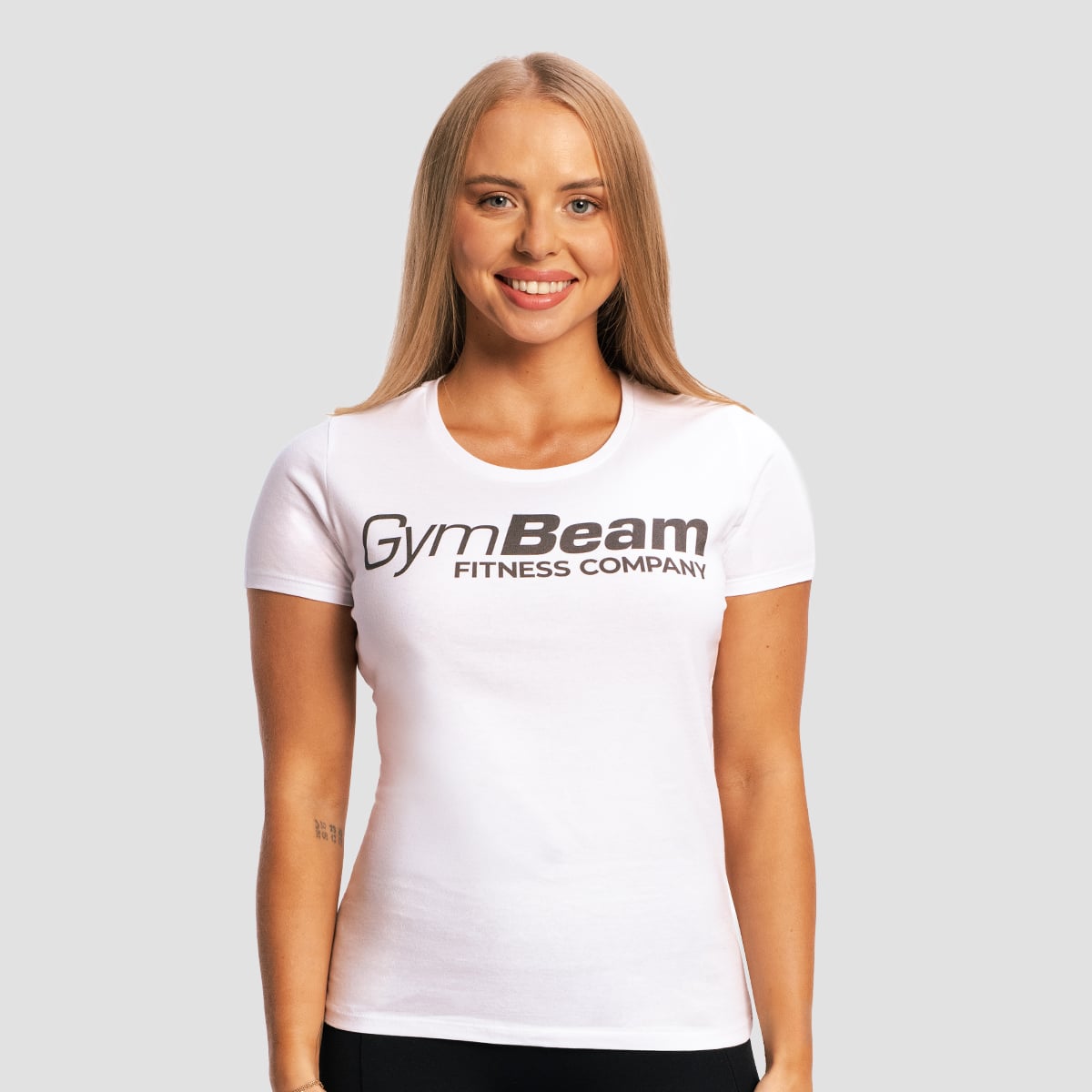Tricou pentru femei Fitness White - GymBeam