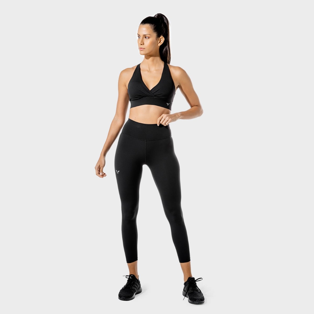 SQUATWOLF Colanți pentru femei 7/8 Fitness Black - Mărime: S | Pohlavie: Femei | Vek: Adulți | Greutate: 0,18 g | Pachet: 100 · záber 6