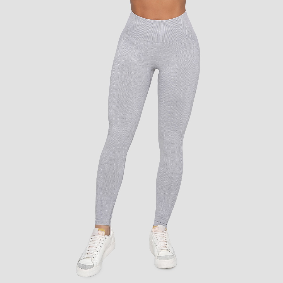Colanți pentru femei Lift Seamless Grey - GymBeam