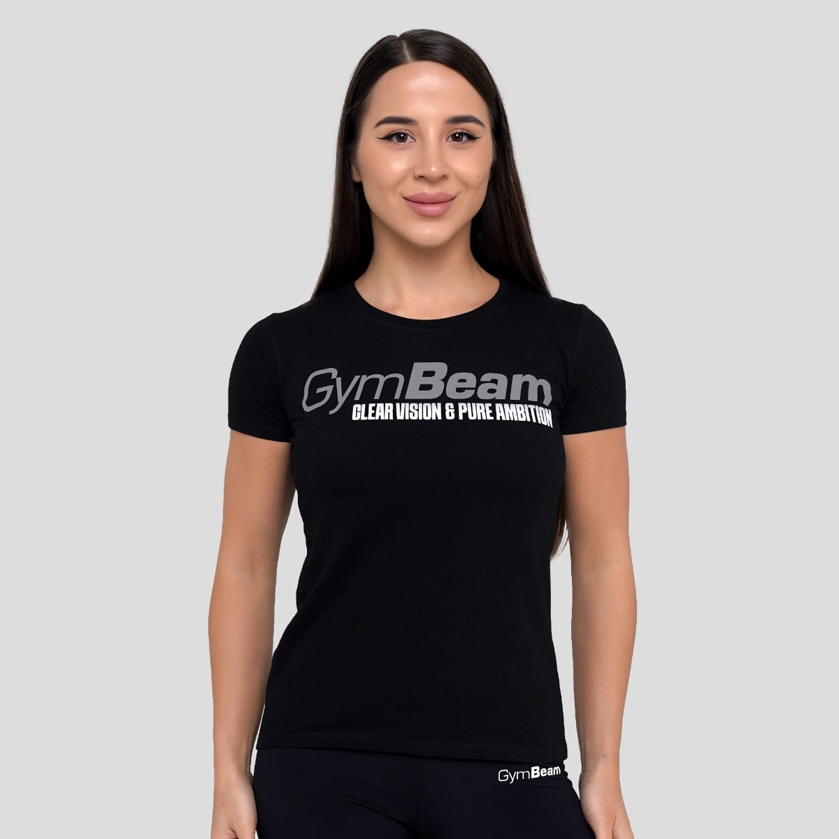 Tricou pentru femei Pure Ambition Black - GymBeam