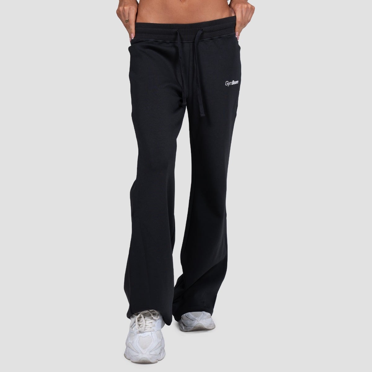 Pantaloni sport pentru femei Relay Black - GymBeam