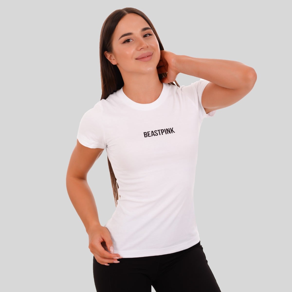 BeastPink Tricou pentru femei Daily White M