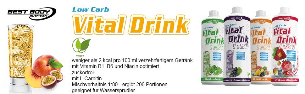 Low Carb Vital Drink - bautura pentru sportivi