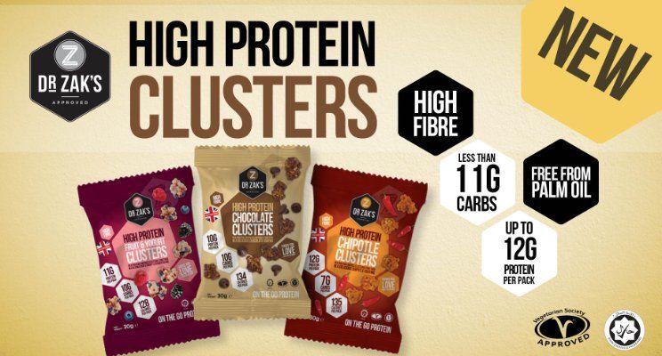 High Protein Clusters - bomboane proteice