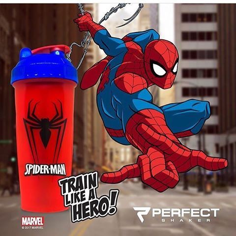 Performa Spiderman 800 ml - shaker cu logo-ul super-eroului preferat