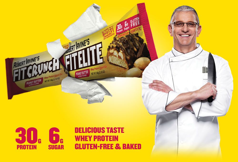 Baton proteic FitElite 60 g - FortiFX