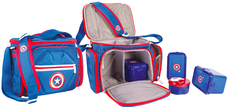 Geanta pentru alimente The Shield Captain America