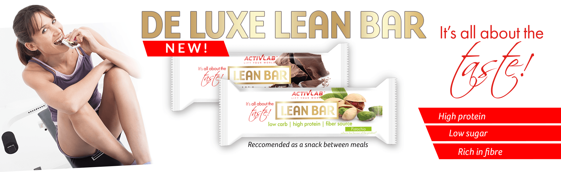 baton proteic lean bar - activlab