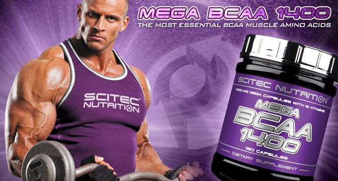 Mega BCAA 1400 - Scitec Nutrition