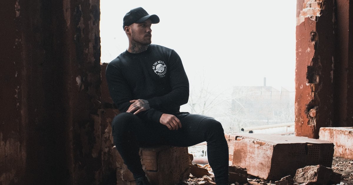 Hanorac The Best Version Black - GymBeam