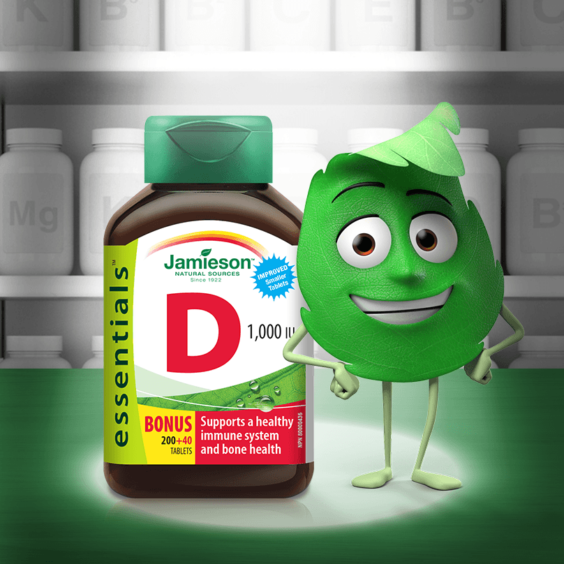 Vitamina D3 1000 IU - Jamieson