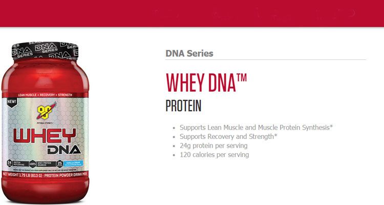 dna whey ode la bsn