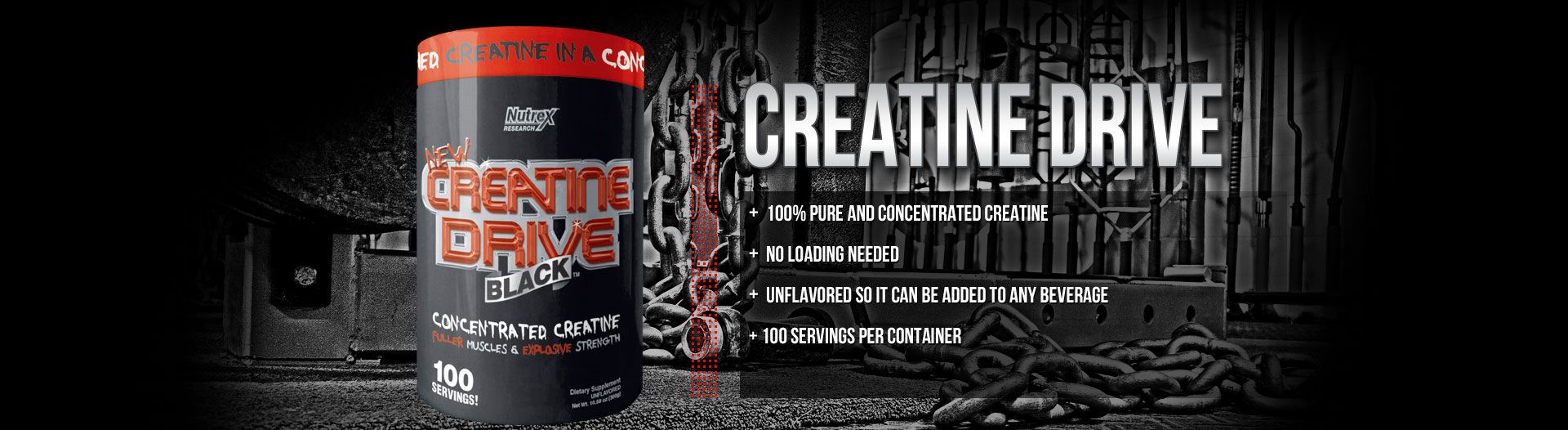 creatine drive black