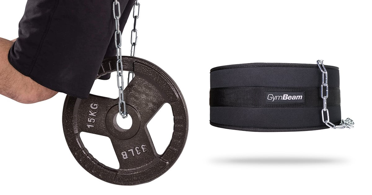 Centură pentru flotări la paralele Dip Belt - GymBeam