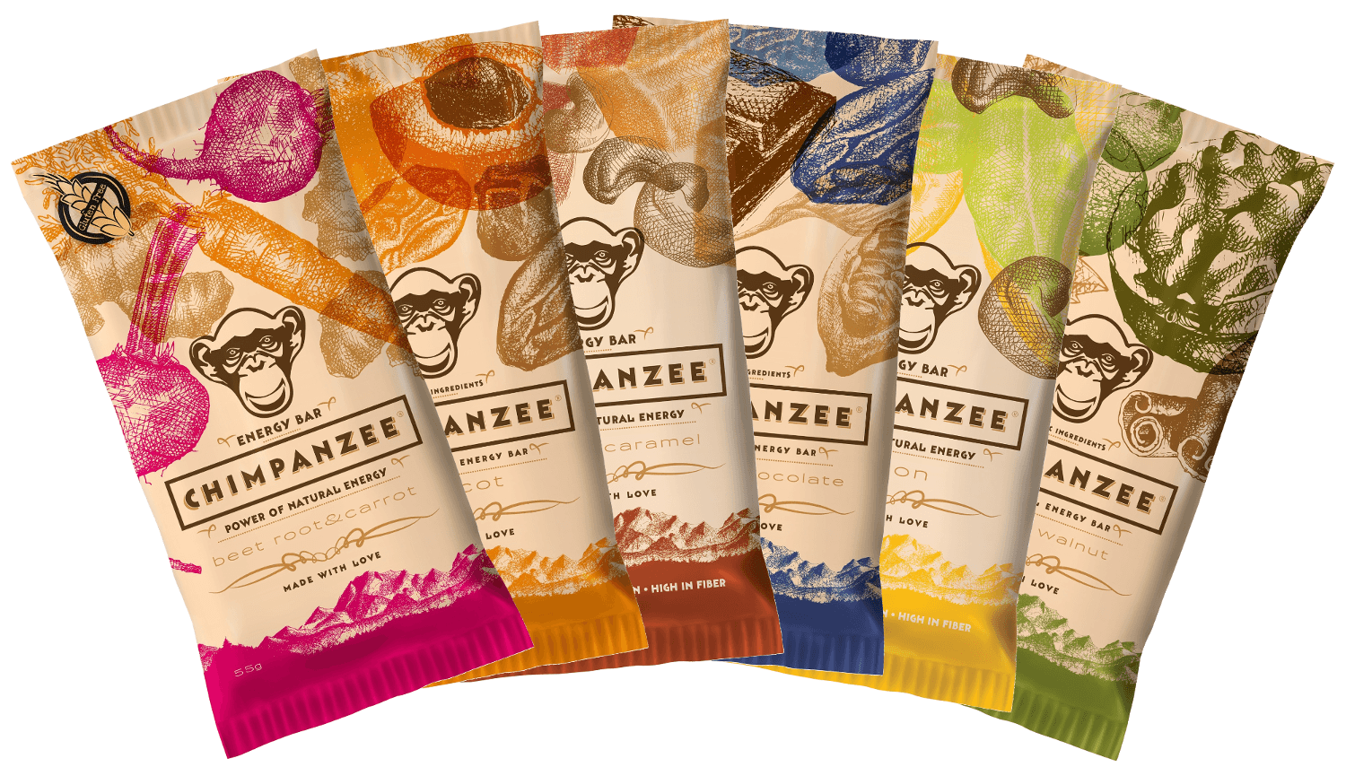 Chimpanzee Energy Bar - baton energizant din materii prime naturale