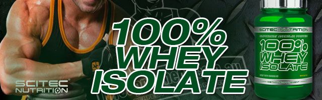 100% whey isolate scitec