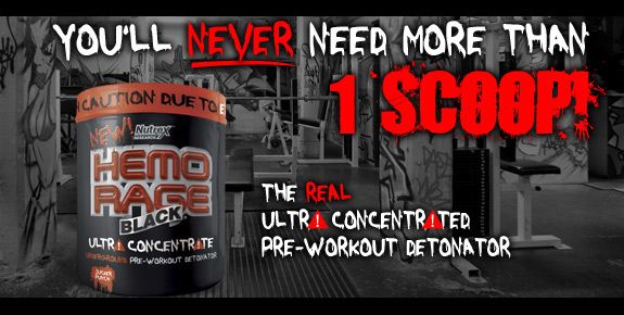 Hemo Rage stimulent de pre-antrenament 