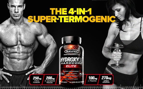 Arzător de grăsimi Hydroxycut Hardcore Elite