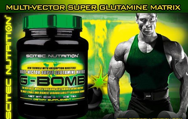 g-bomb scitec glutamină