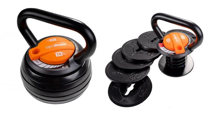 Kettlebell reglabil 4,5–18 kg - GymBeam