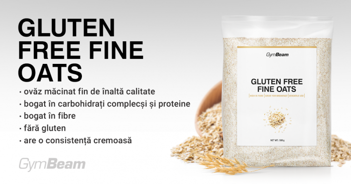 Ovăz fin fără gluten - GymBeam