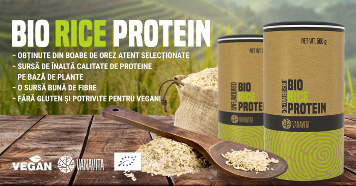 BIO Proteine din orez - VanaVita