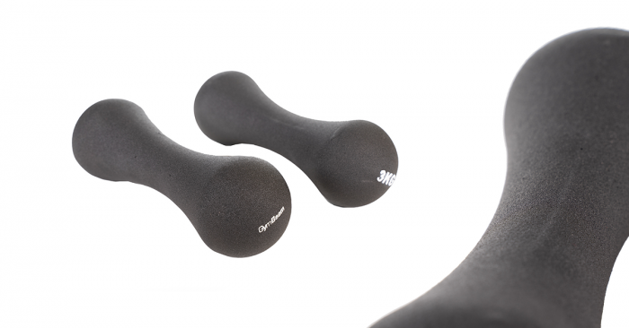 Gantere din neopren 2 x 3 kg - GymBeam