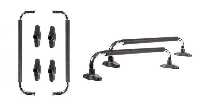 Bare Paralele PUSH Black - GymBeam